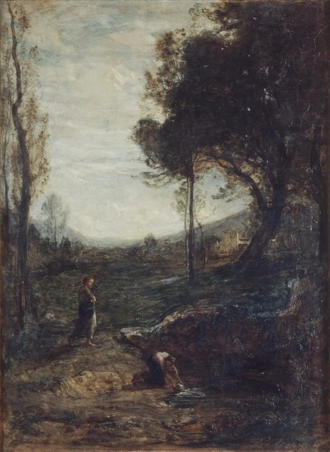 Alla fontana, 1865 c - Galleria Nazionale d’Arte Moderna, Roma